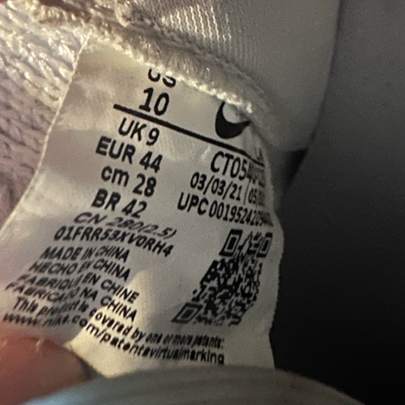 Men’s Air Zoom Infinity Pro Golf Tour Shoes, US 10 - Picture 6 of 6